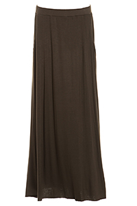 DAILYLOOK Pocketed Stretch Knit Maxi Skirt