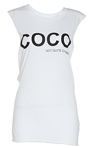 BLQ BASIQ Coco Not Quite Chanel Muscle Tee