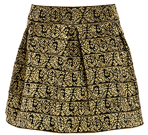 Baroque Bandage Circle Skirt