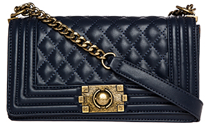 DAILYLOOK Quilted Vegan Leather Purse