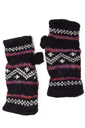 Cozy Fingerless Wool Gloves