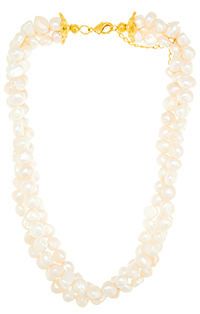 DAILYLOOK Freshwater Layered Pearl Necklace