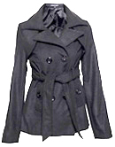 Double Button Trench Coat