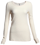 Thermal Cotton-Jersey Top