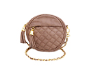 Quilted Round Mini Purse