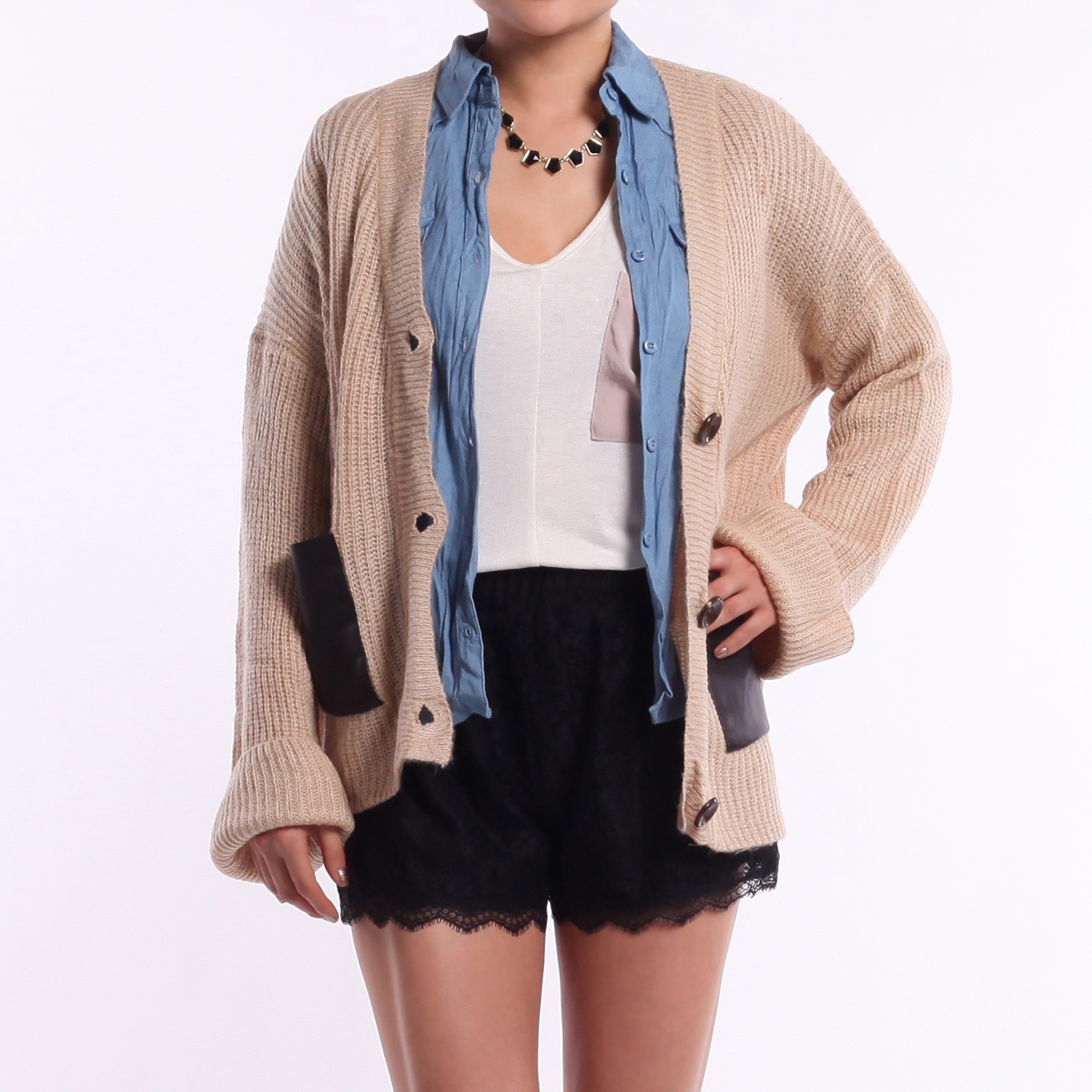 longline boyfriend cardigan