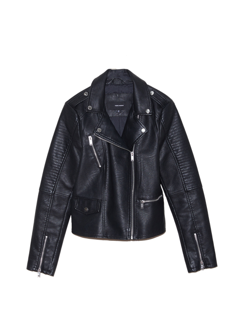 Leather Moto Jacket