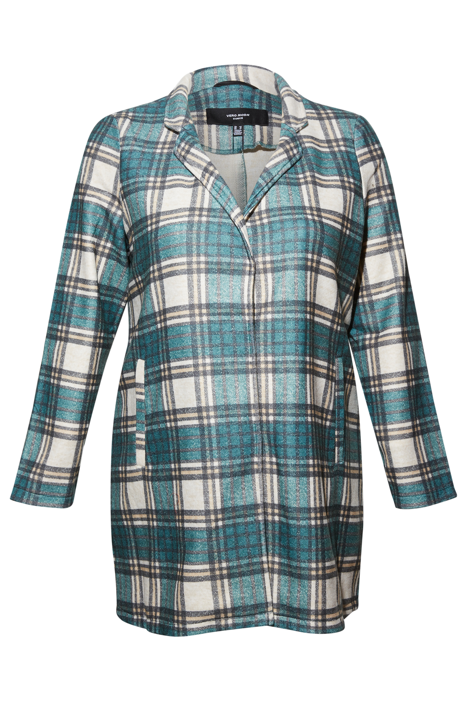 Brushed Plaid Jacket