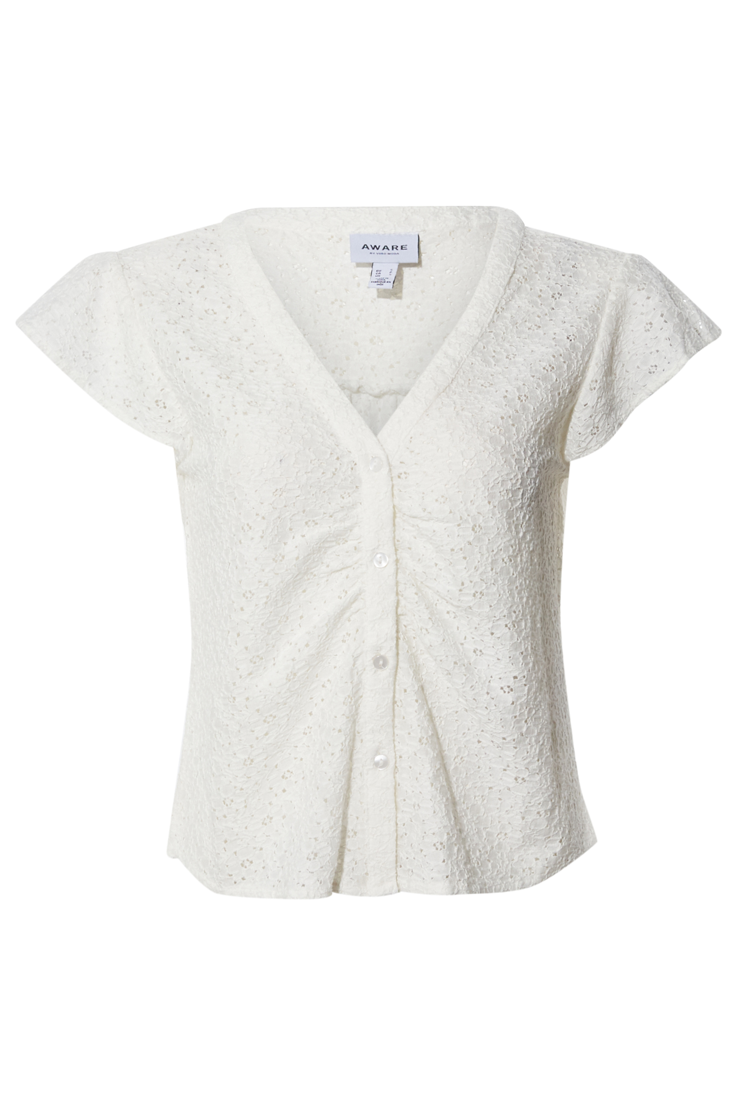 Cap Sleeve Lace Top