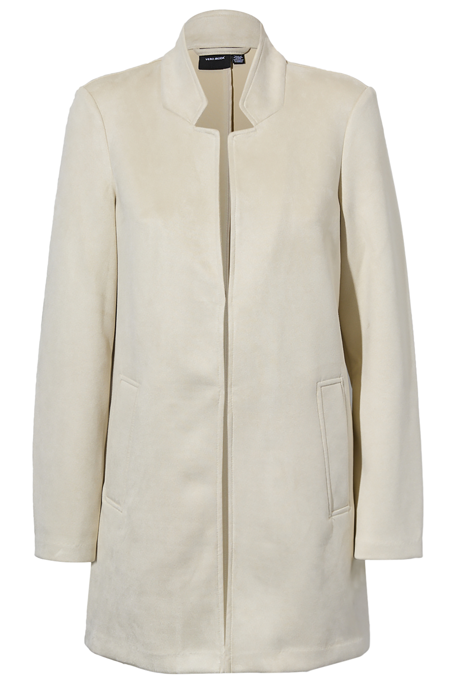 Faux Suede Coat