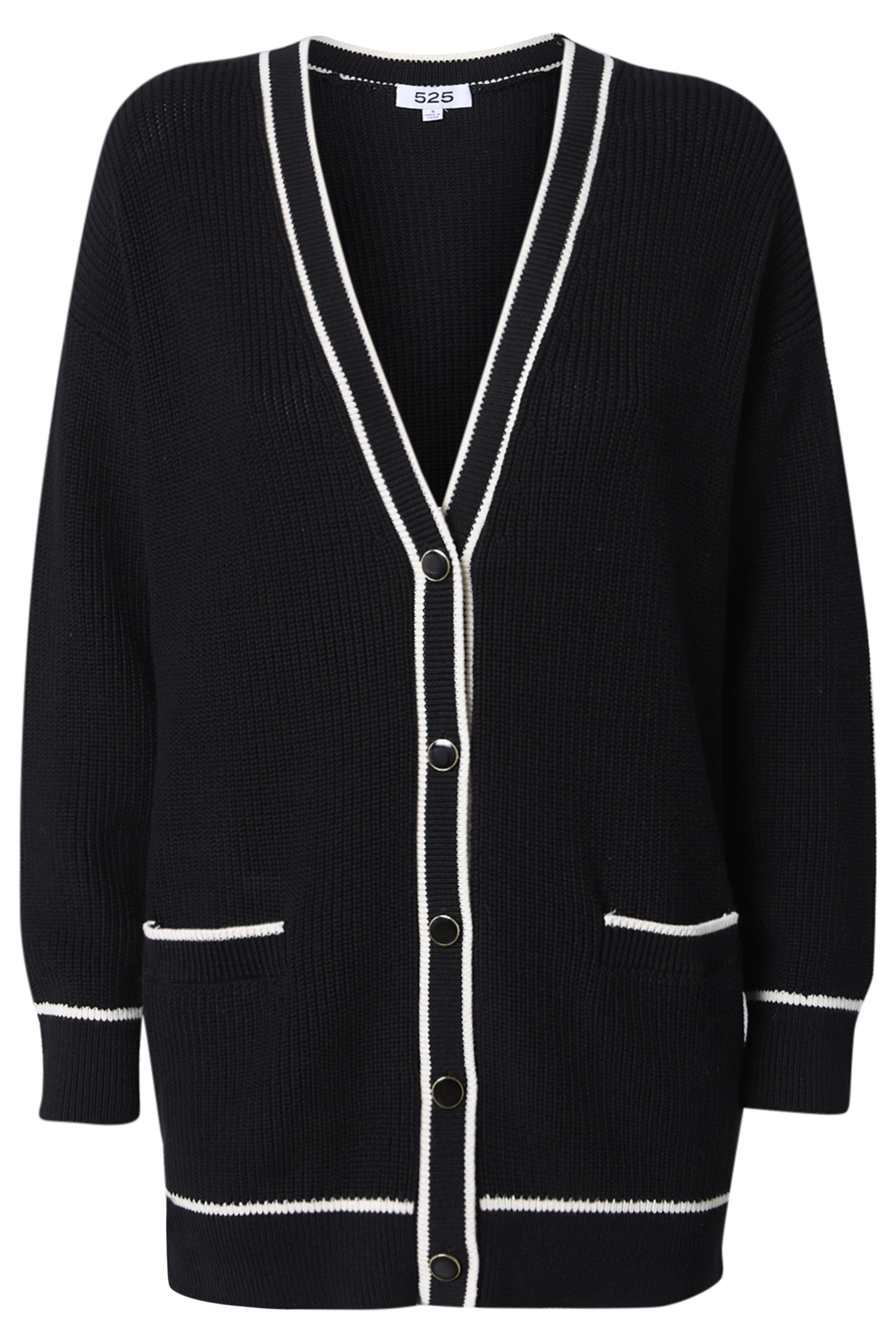 525 America Oversized Cardigan w/ Tipping