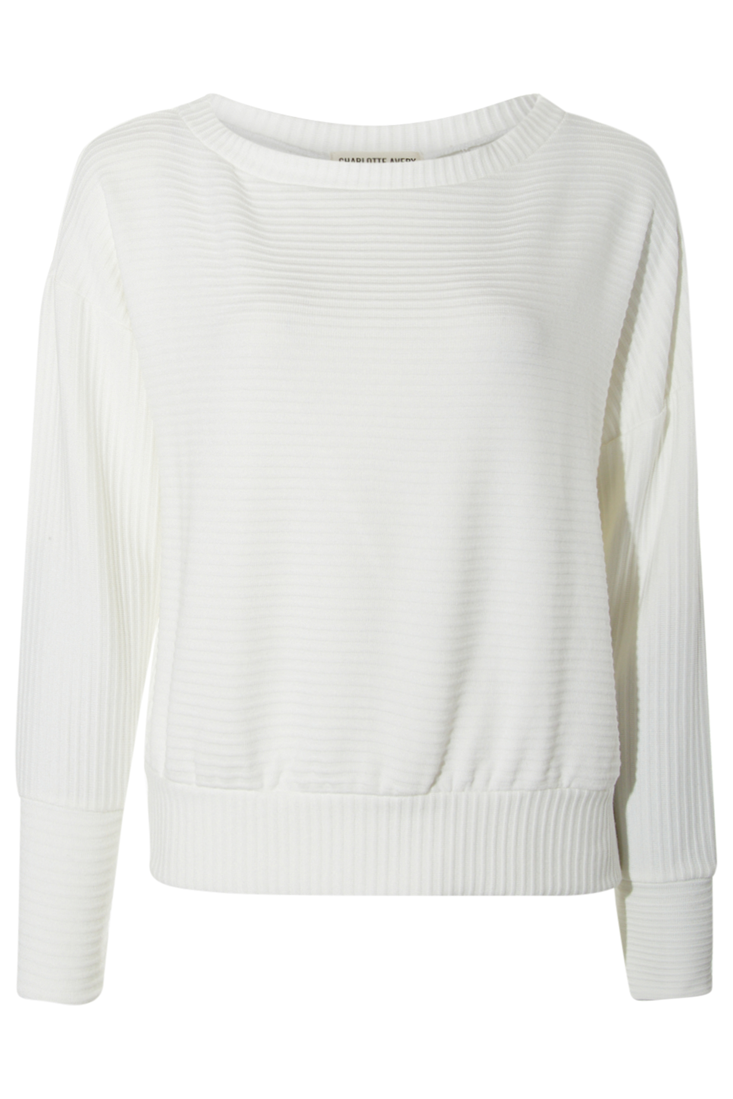 Ribbed Off The Shoulder Top