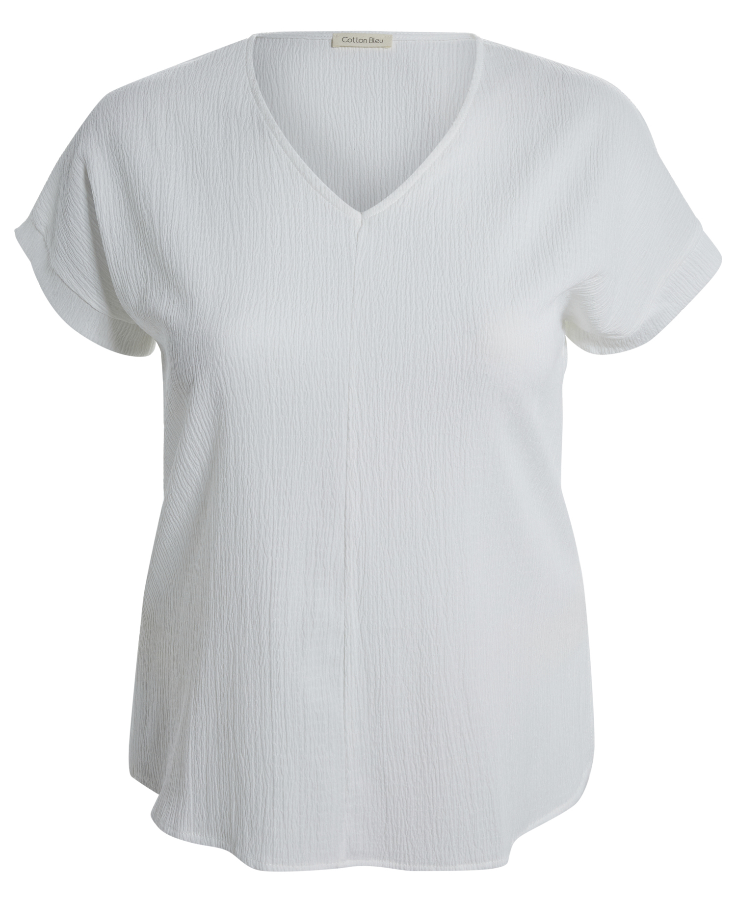 V Neck Short Sleeve Top