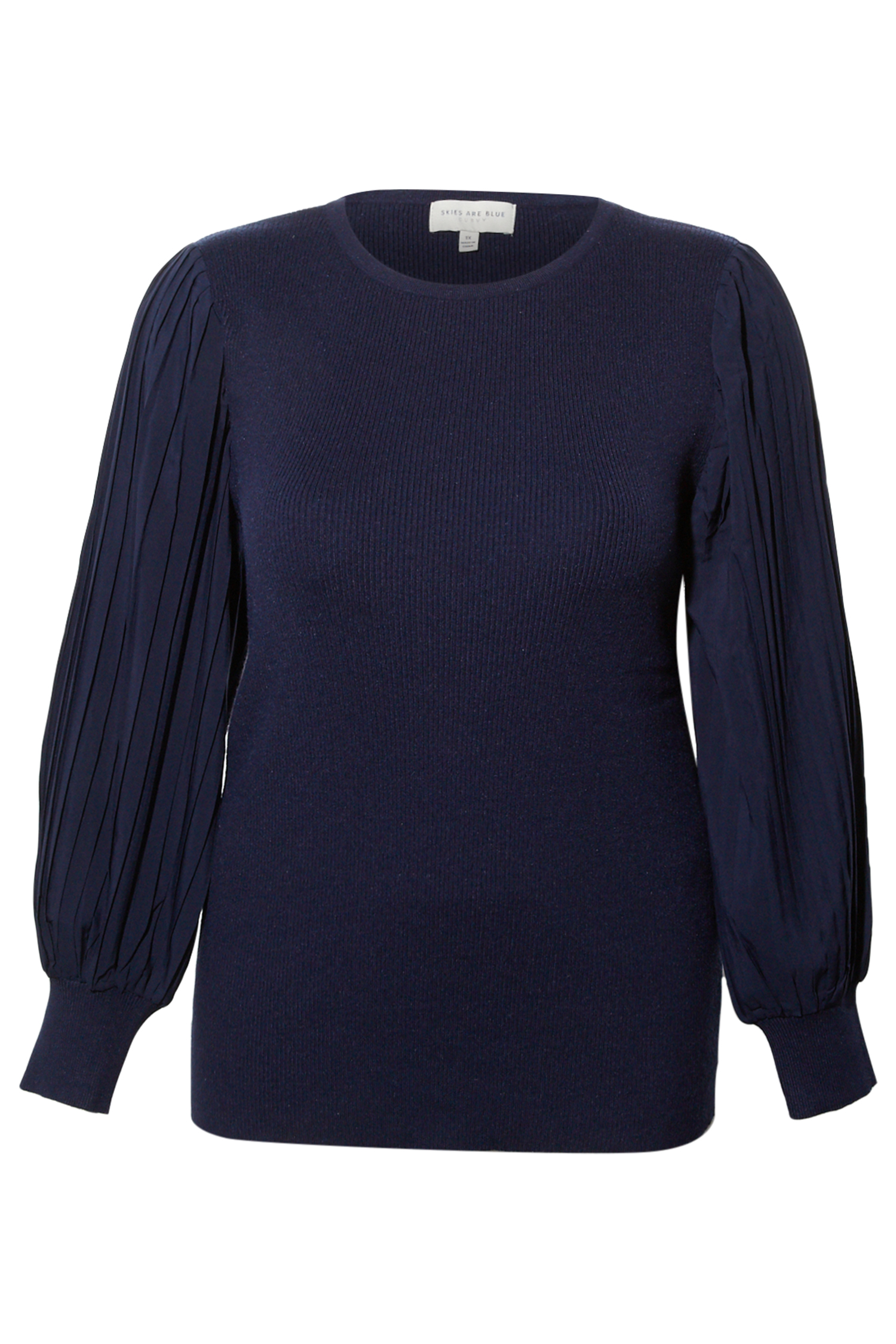 Long Puff Sleeve Top