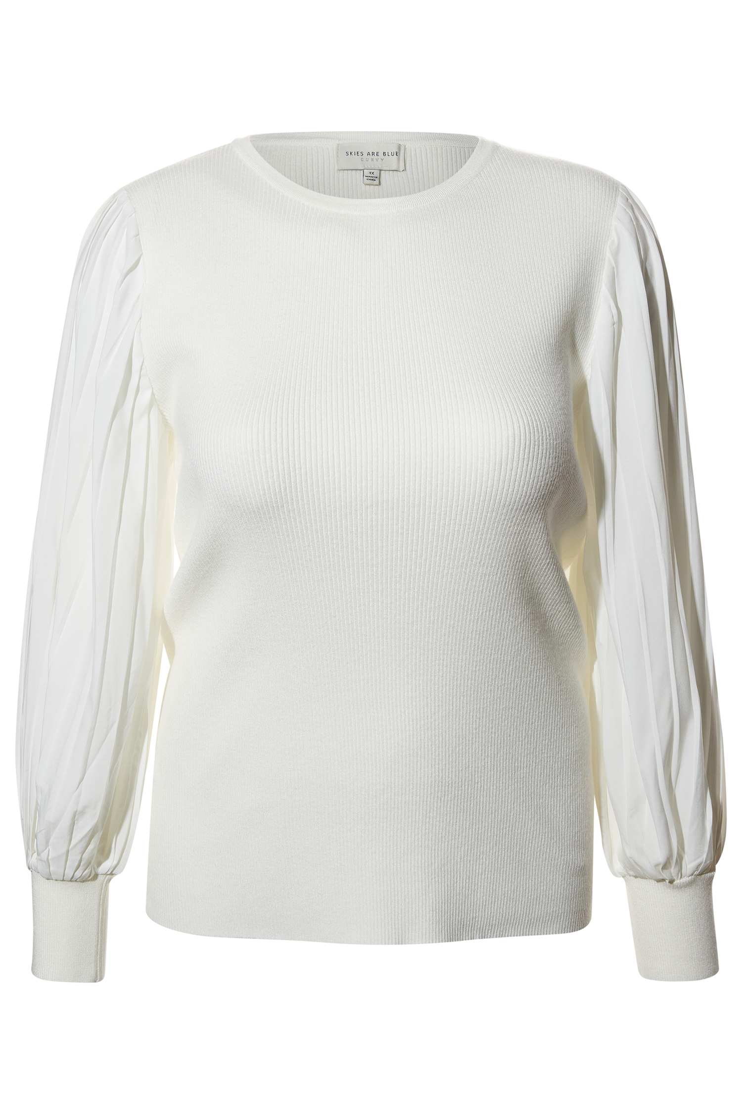Long Puff Sleeve Top