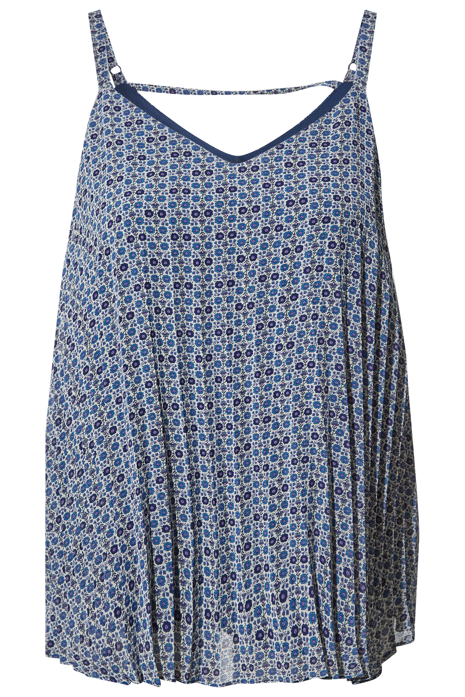 Floral Pleated Cami