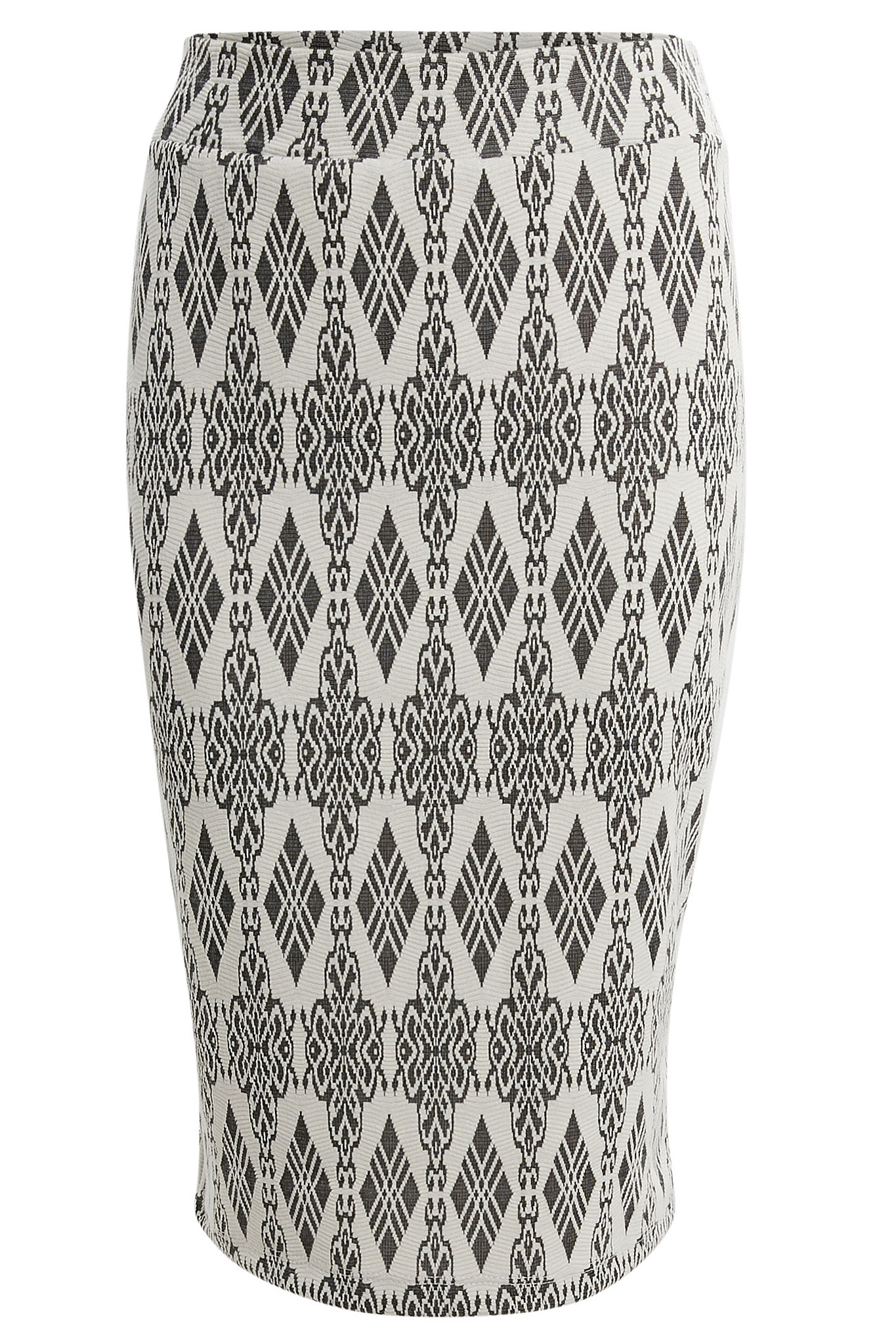 Geo Pencil Skirt