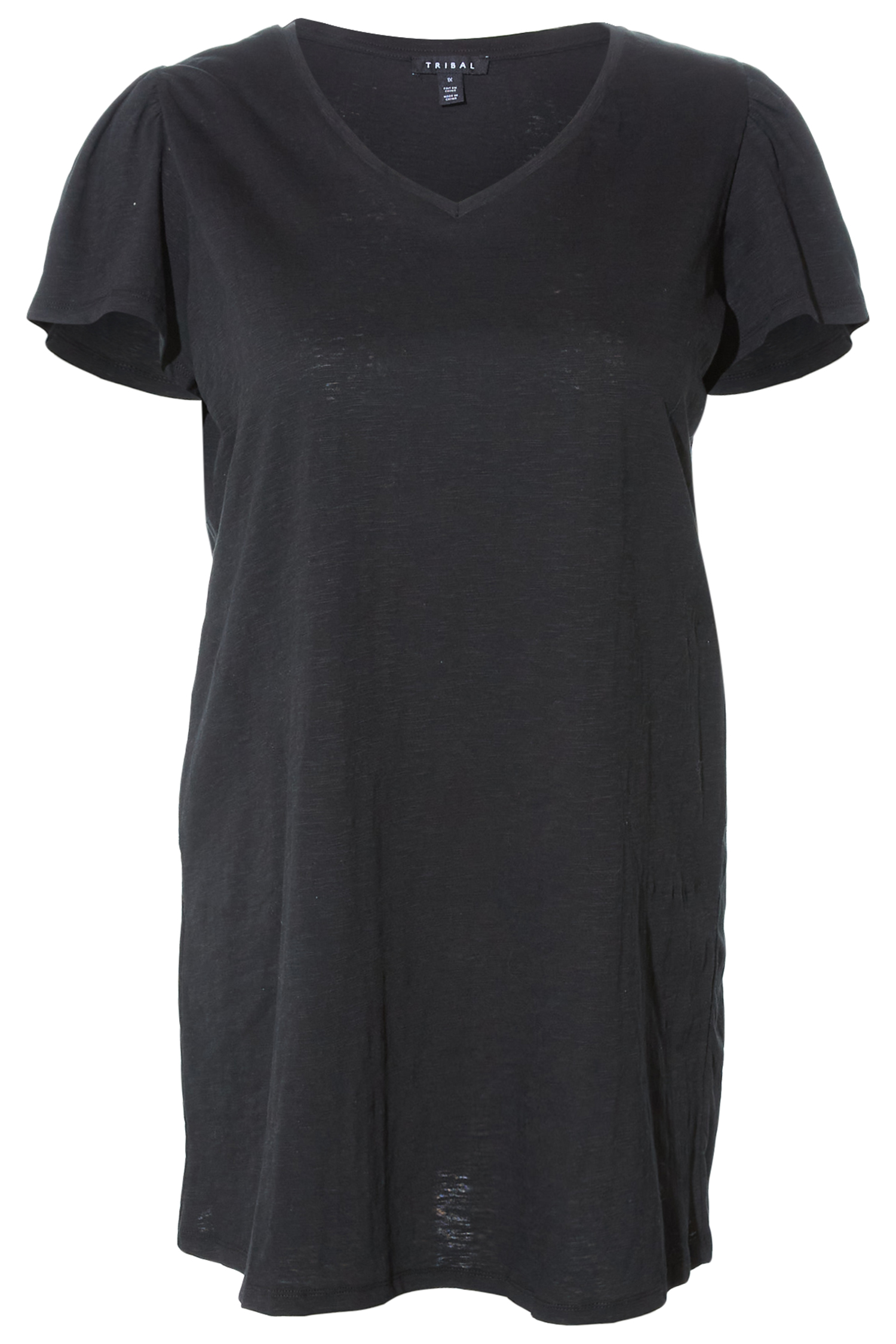 Tribal Flutter Sleeve Dress