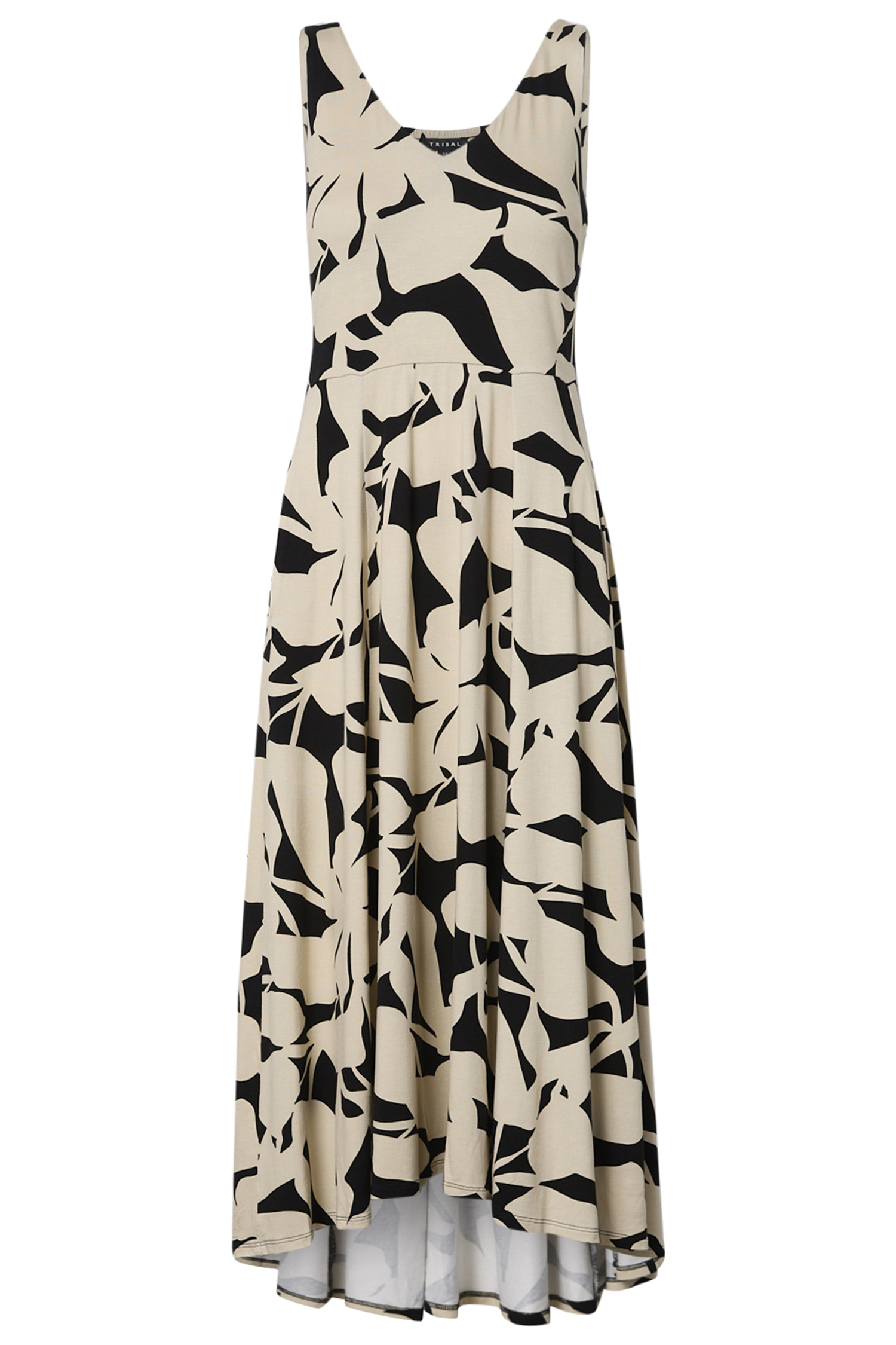 Printed Sleeveless Dress