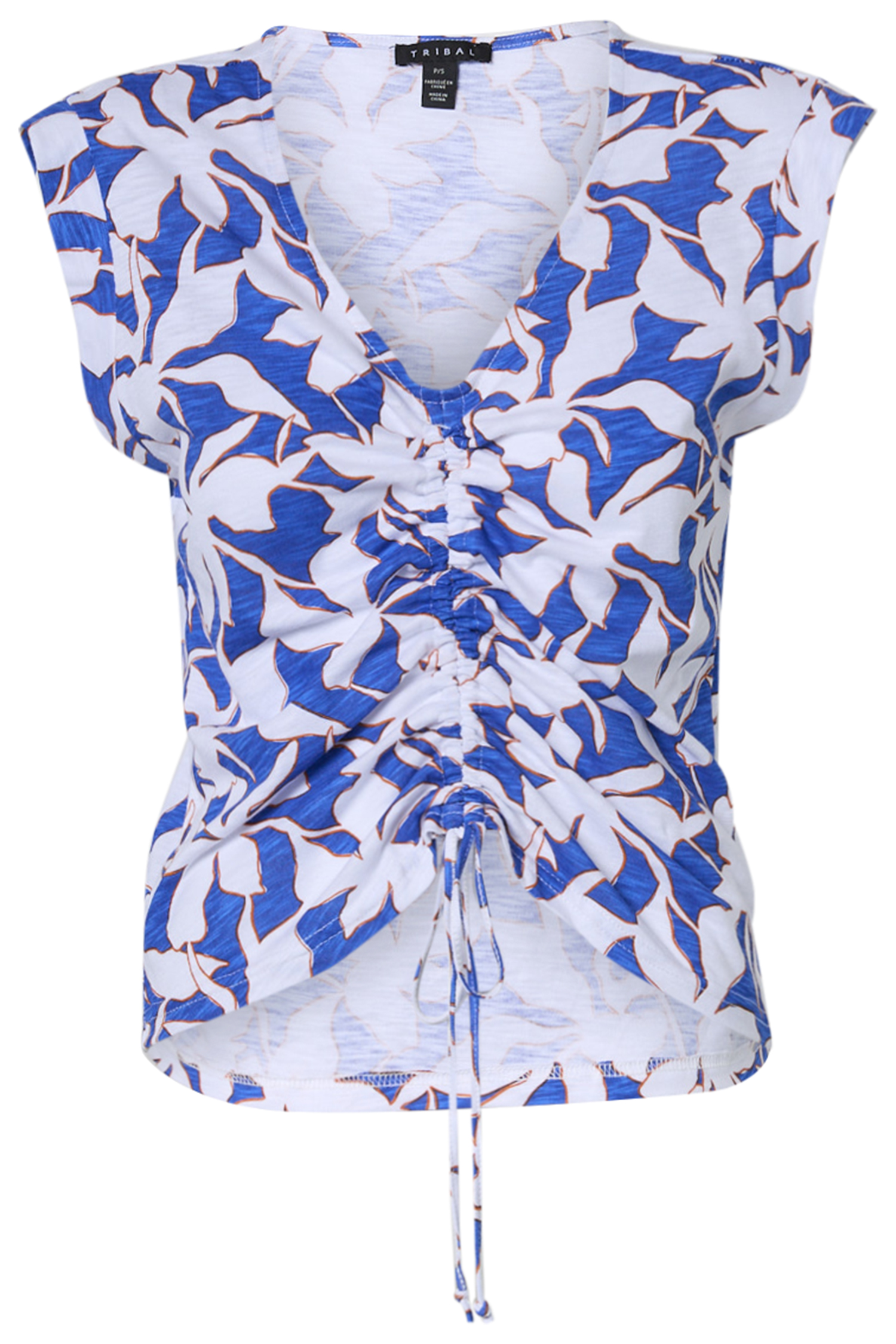 Printed Short Sleeve Top