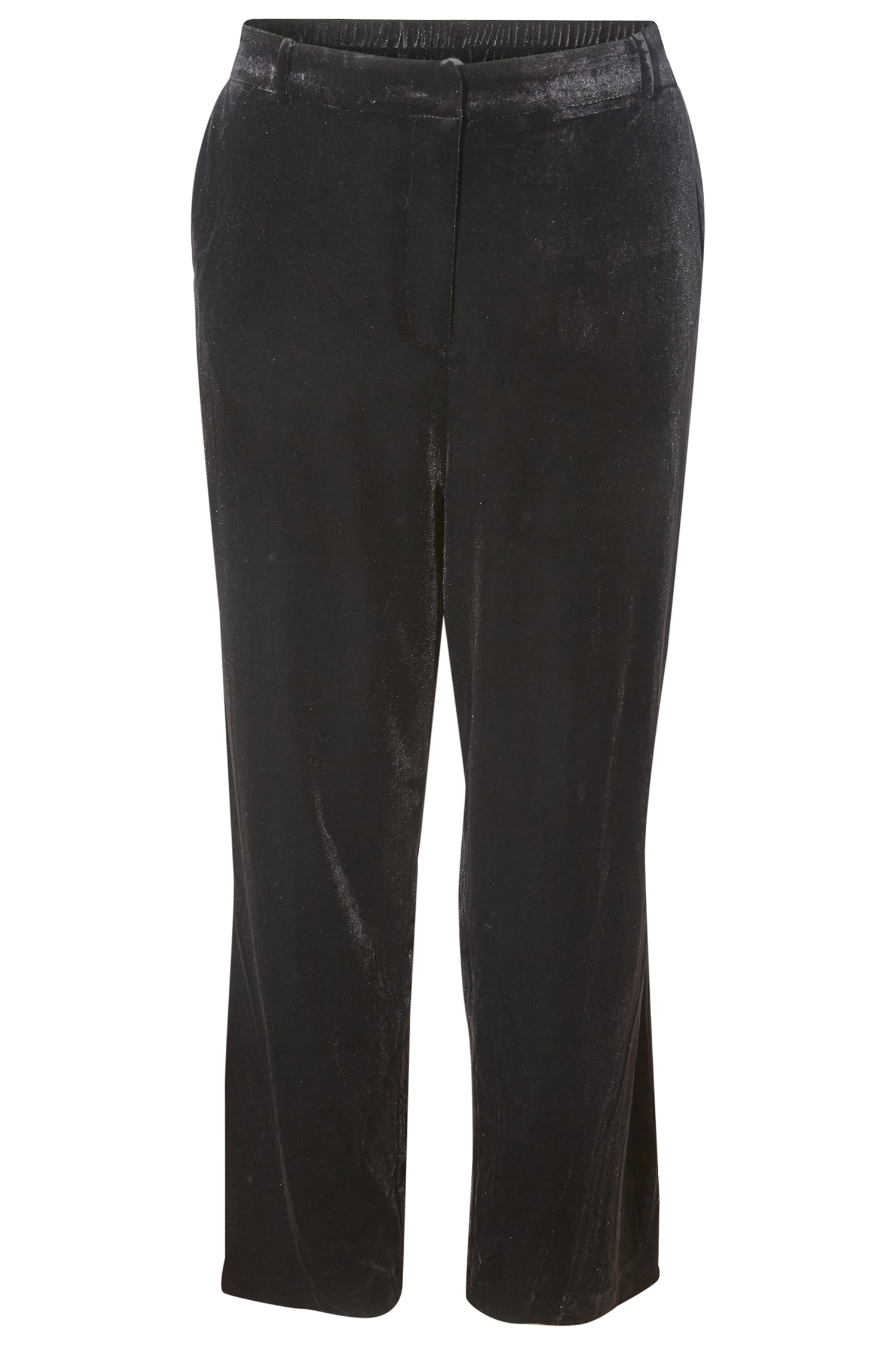 High Rise Velvet Trousers