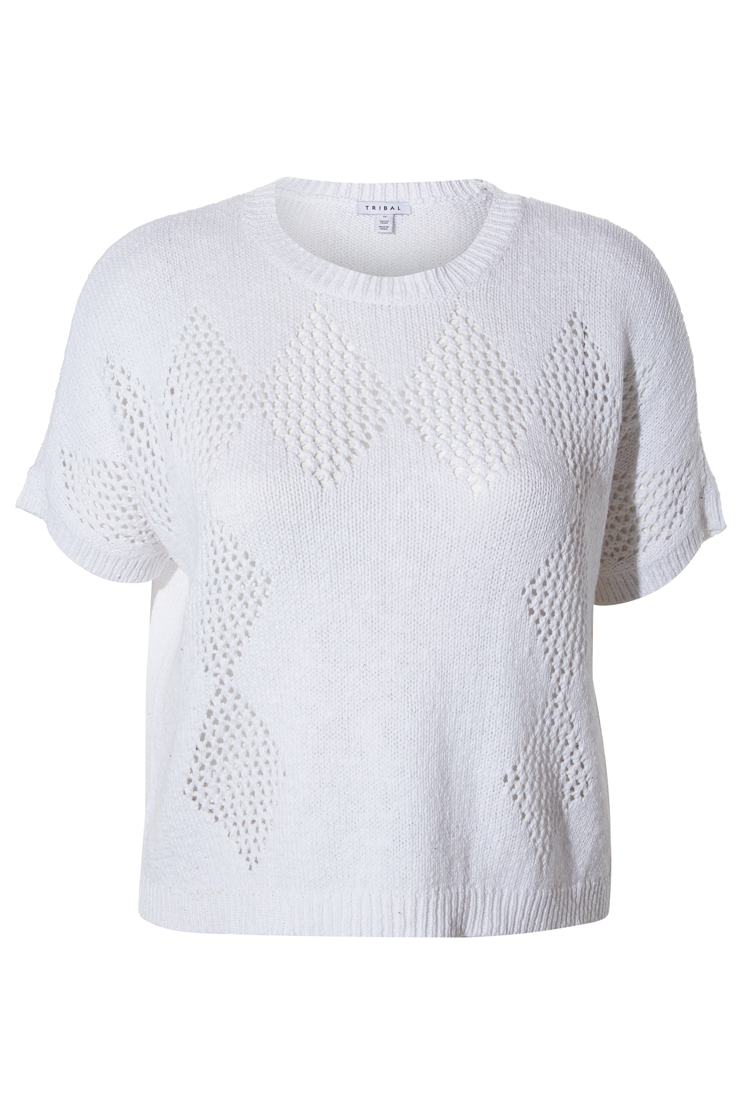 Tribal Crochet Geo Pattern Top