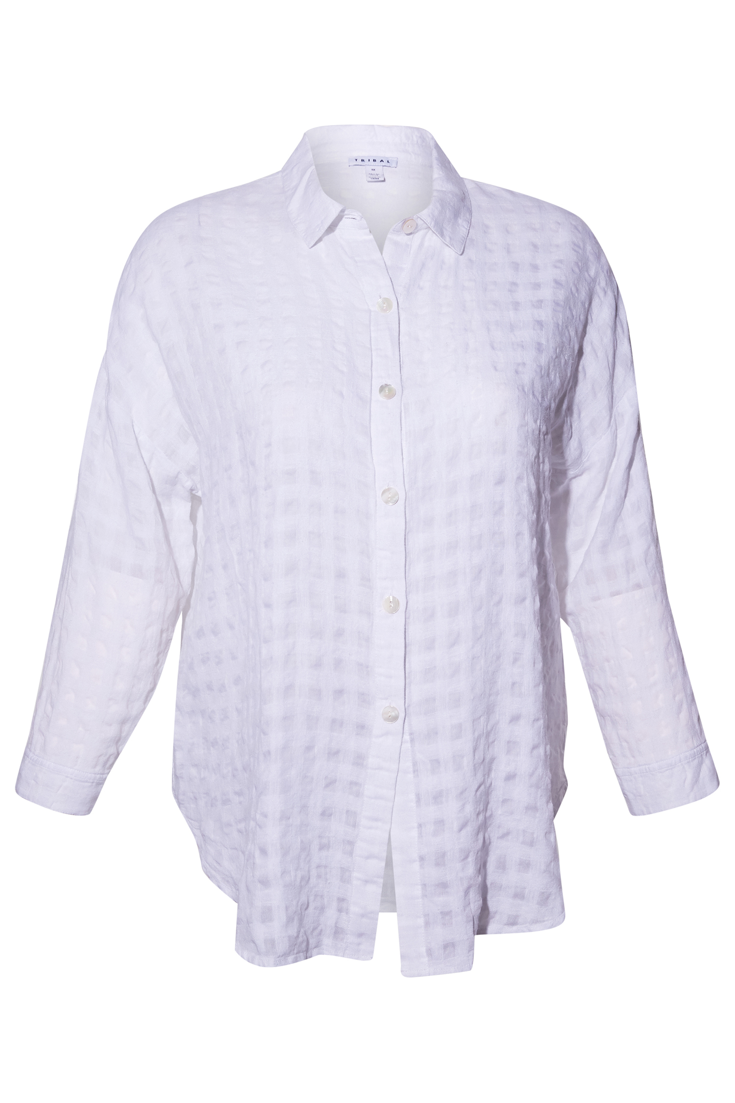 Tribal Long Sleeve Button Up