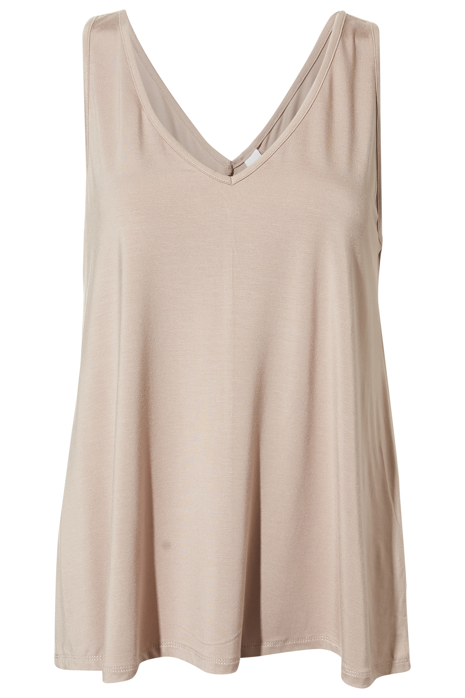 Double V Neck Tank