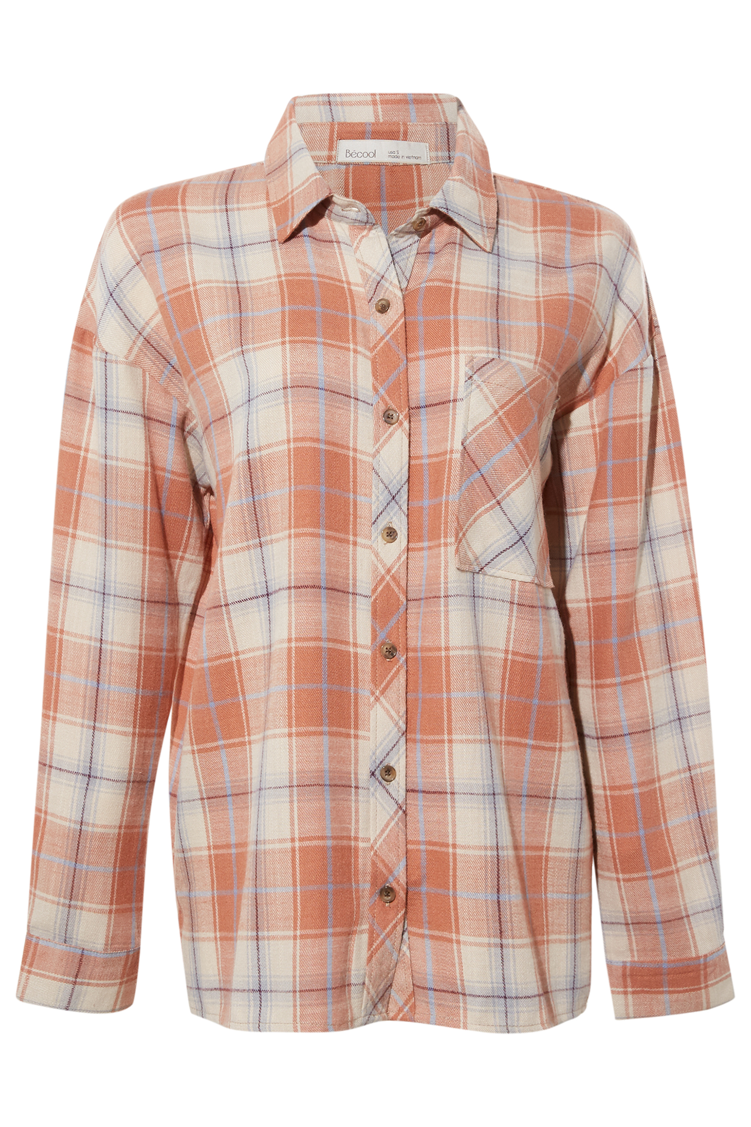 Button Up Plaid Shirt