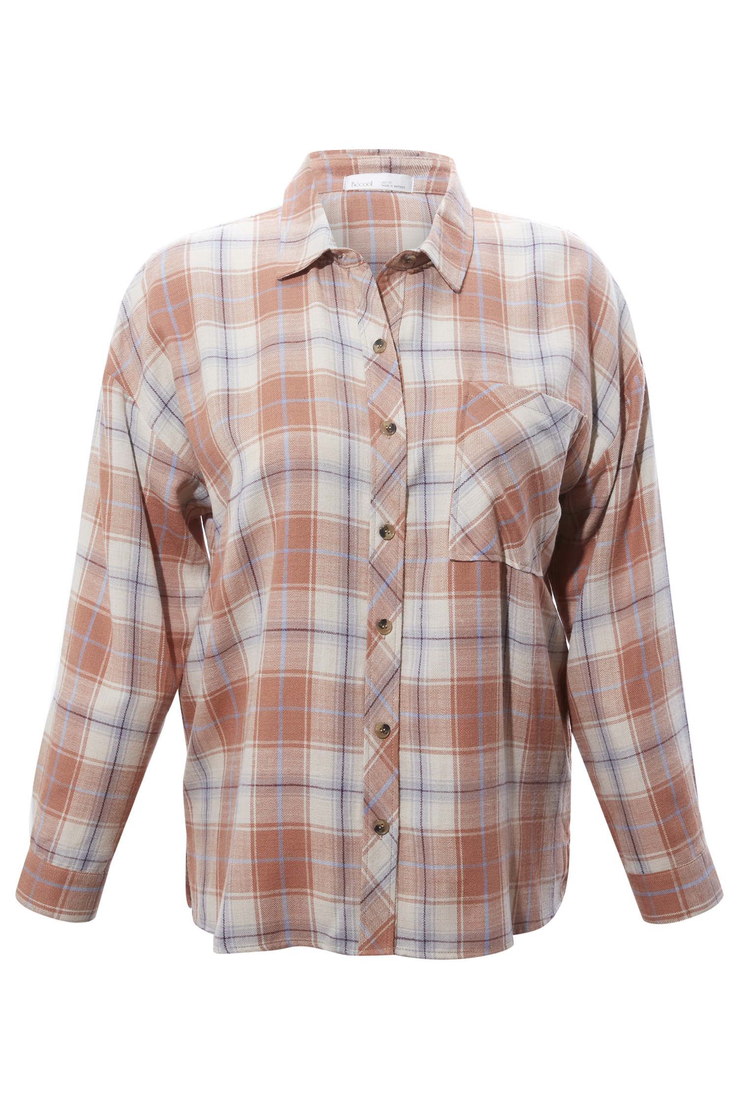 Button Up Plaid Shirt