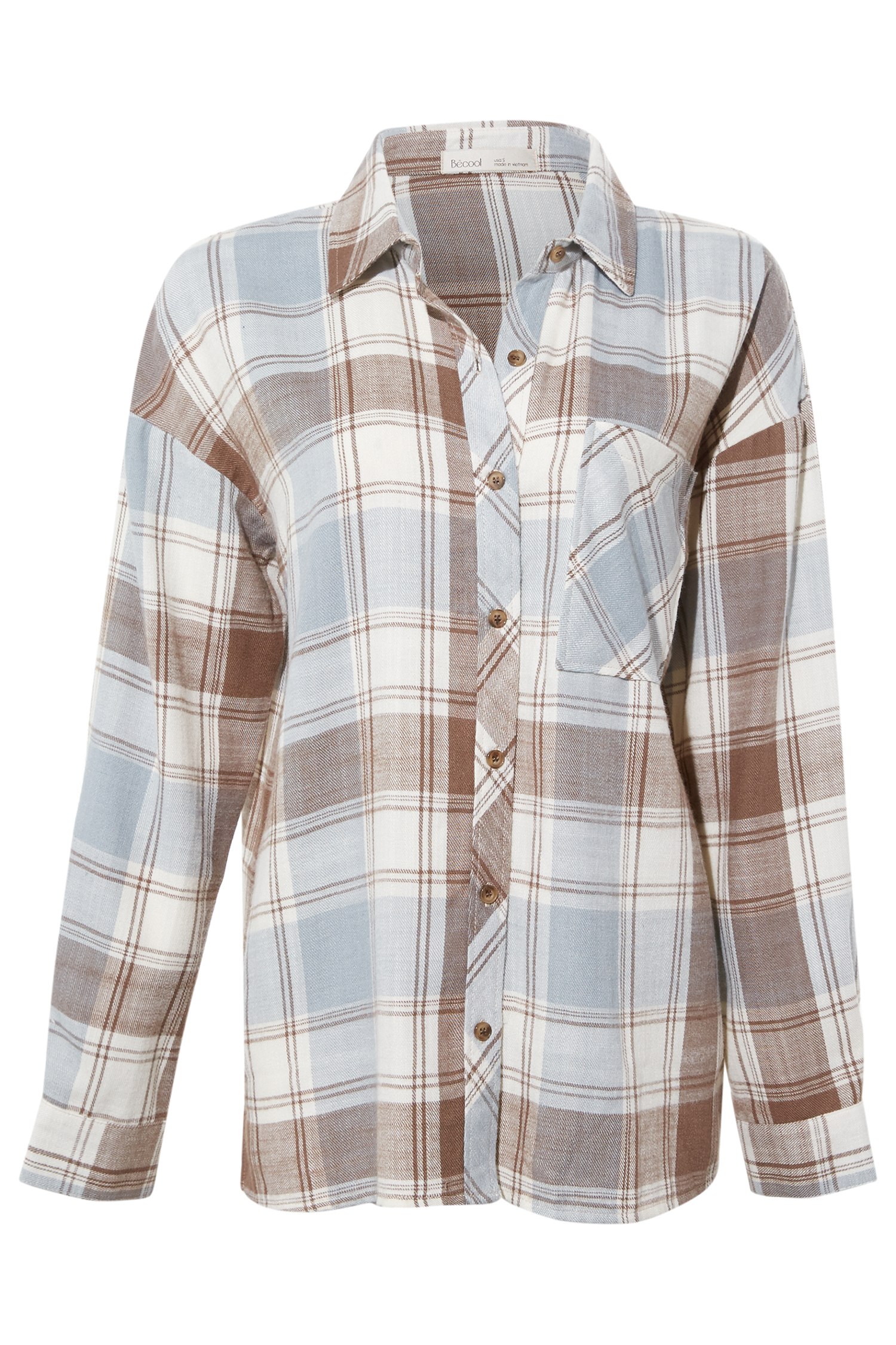 Button Up Plaid Shirt