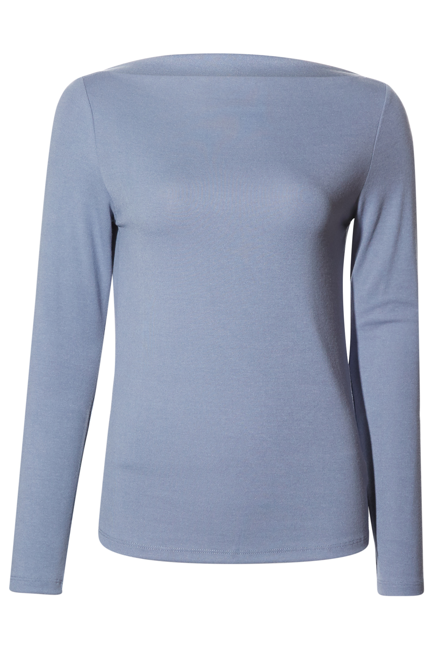 Long Sleeve Boatneck Top
