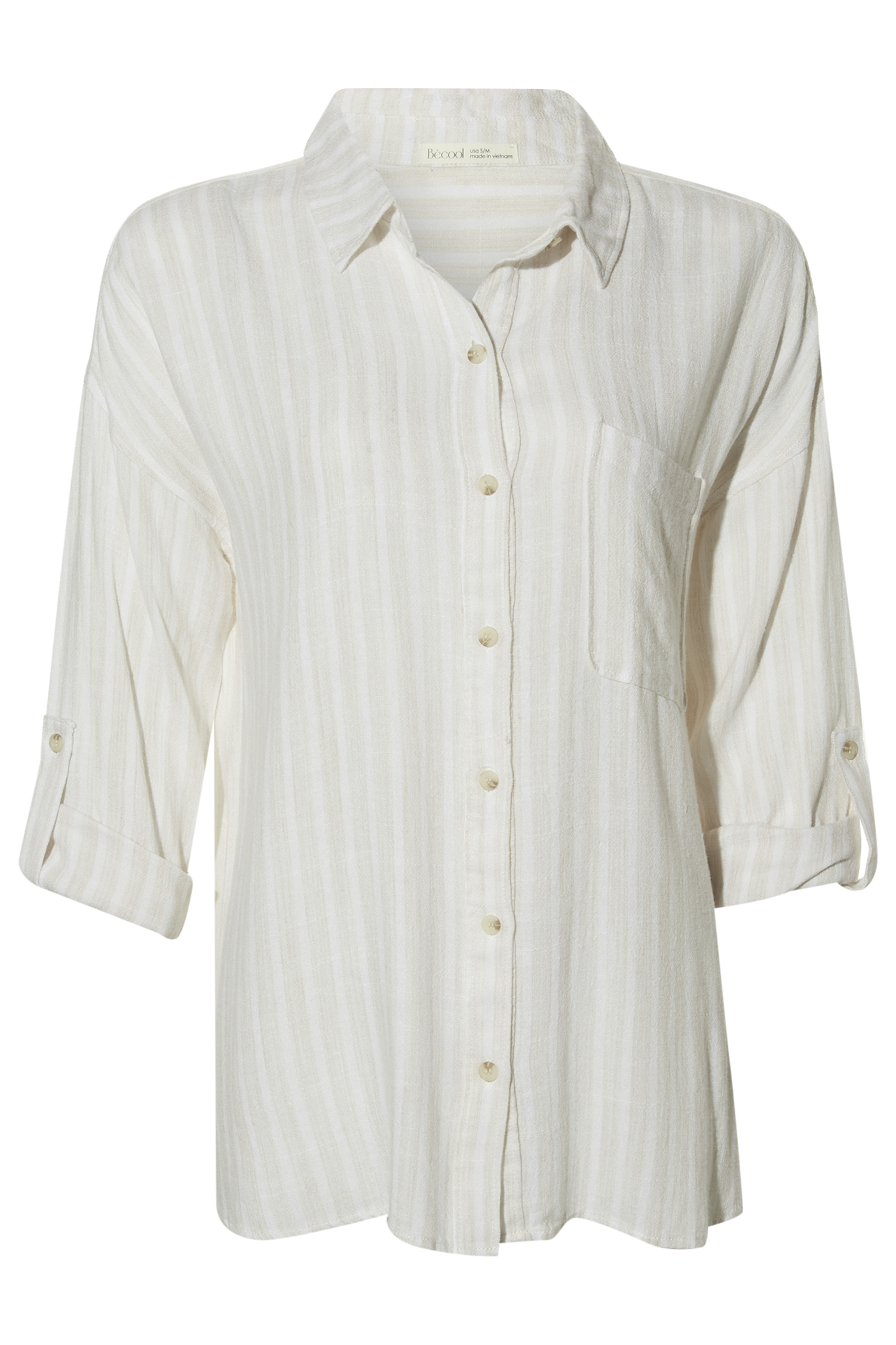 Striped Button Up