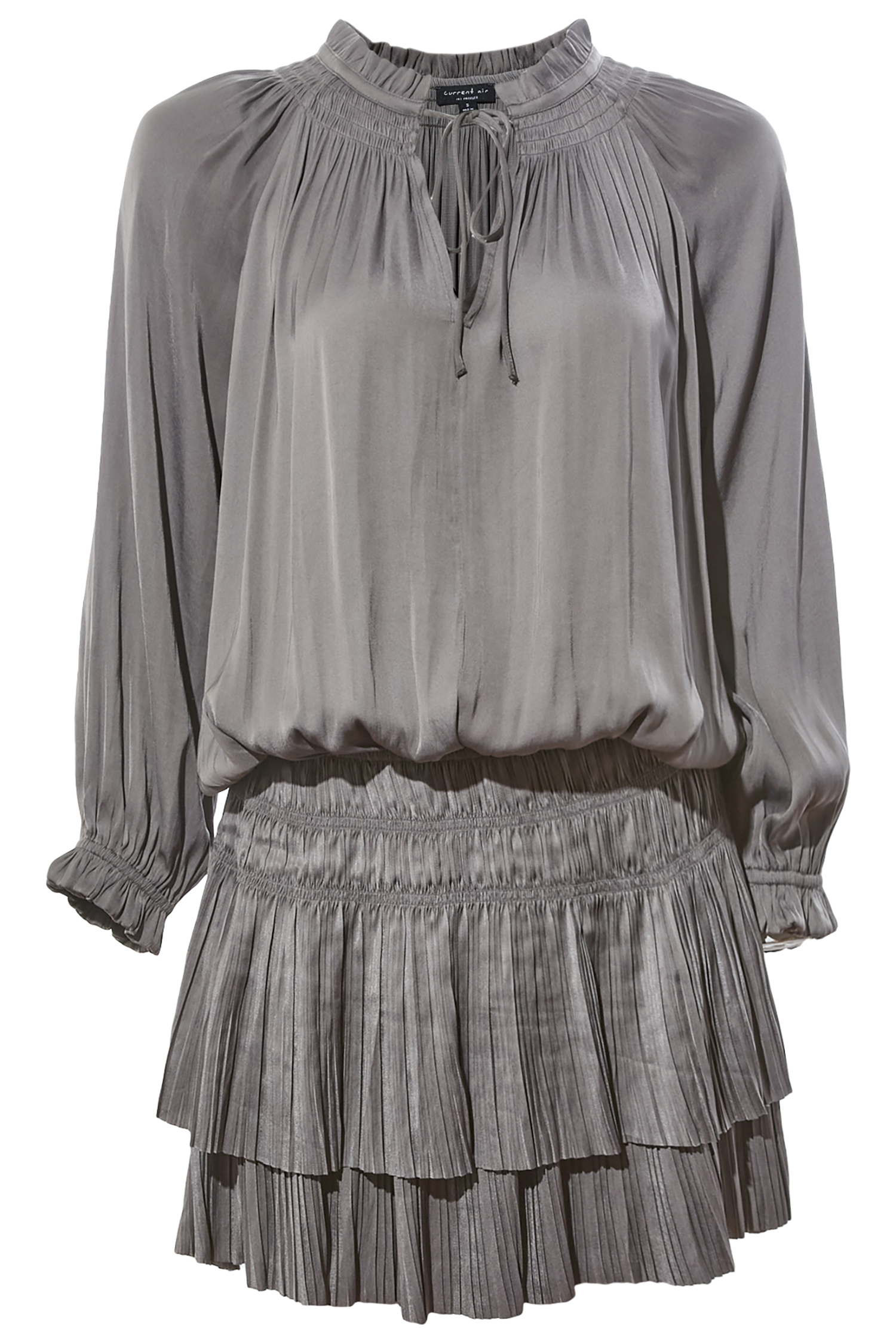 Pleated Mini Dress