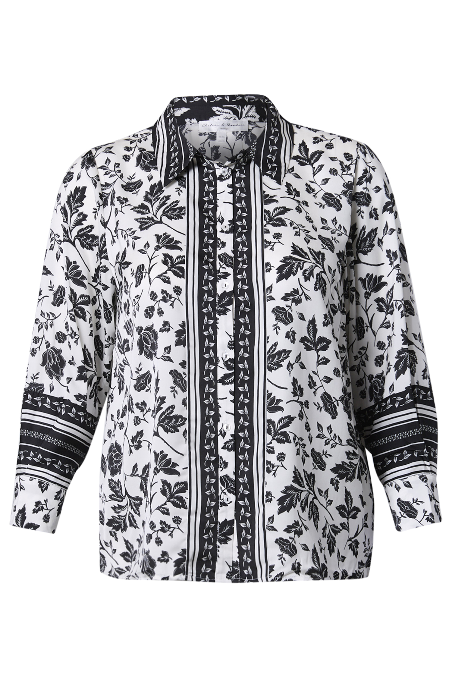 Collared Button Printed Shirt