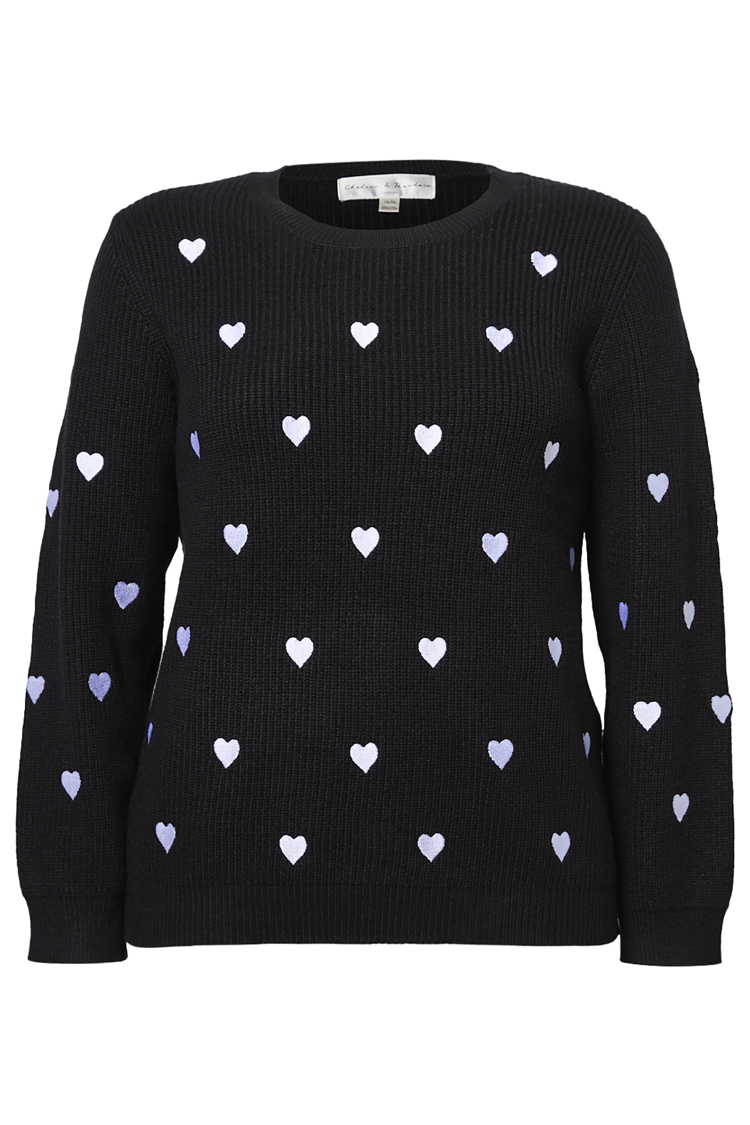 Heart Embroidery Sweater