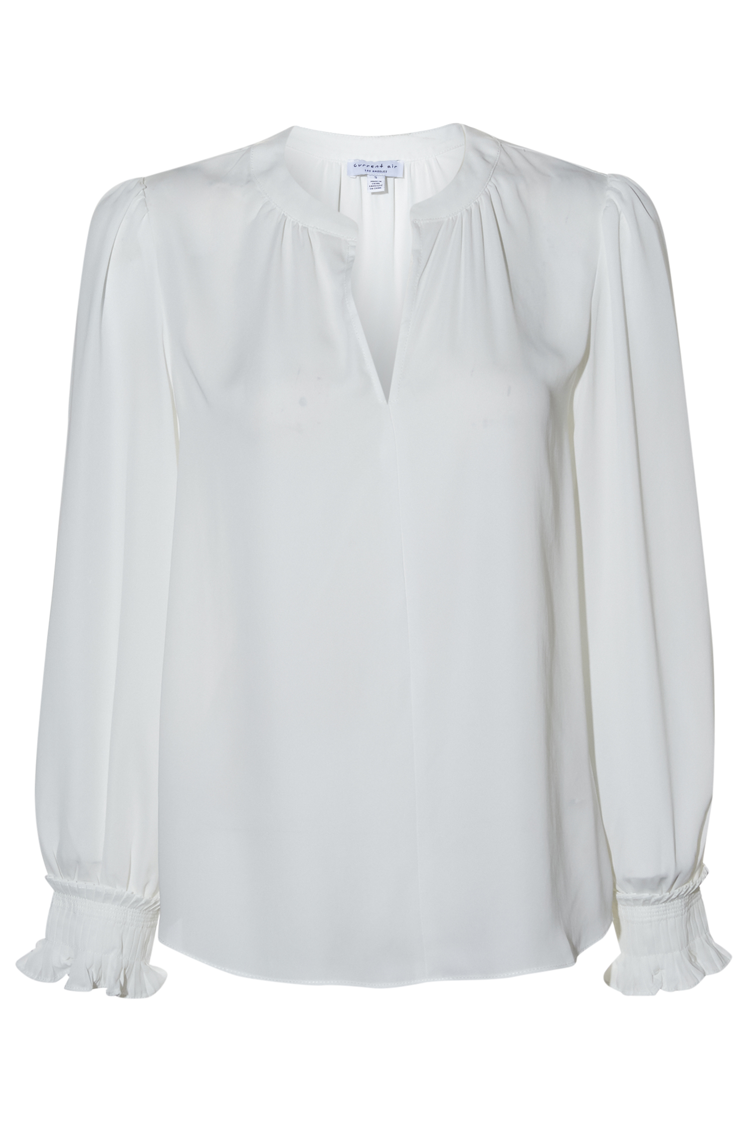 Pleated Cuff Blouse