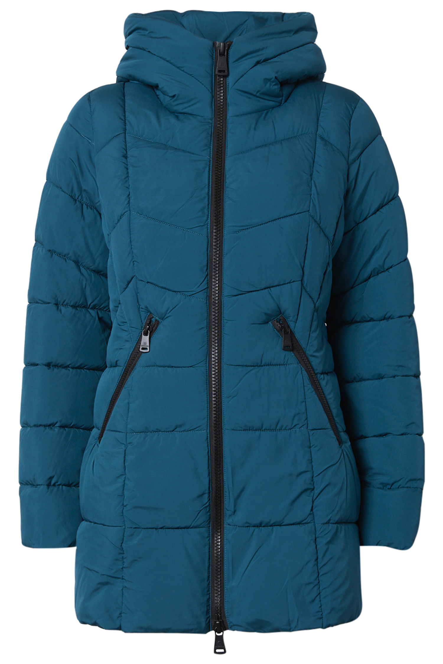 Hooded Quilted Puffer Jacket