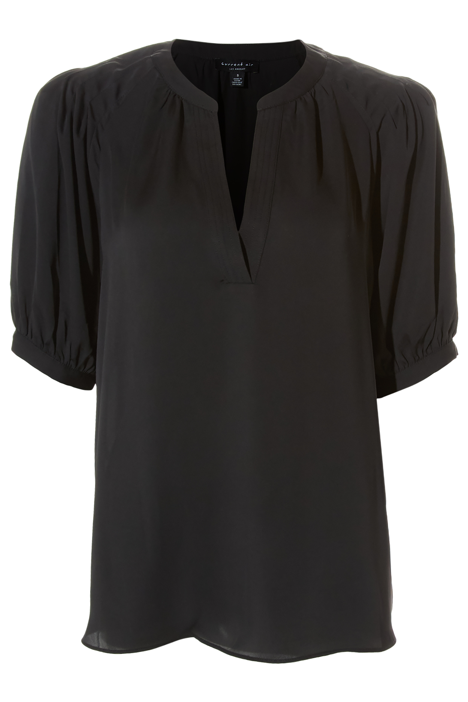 Split Neck Top