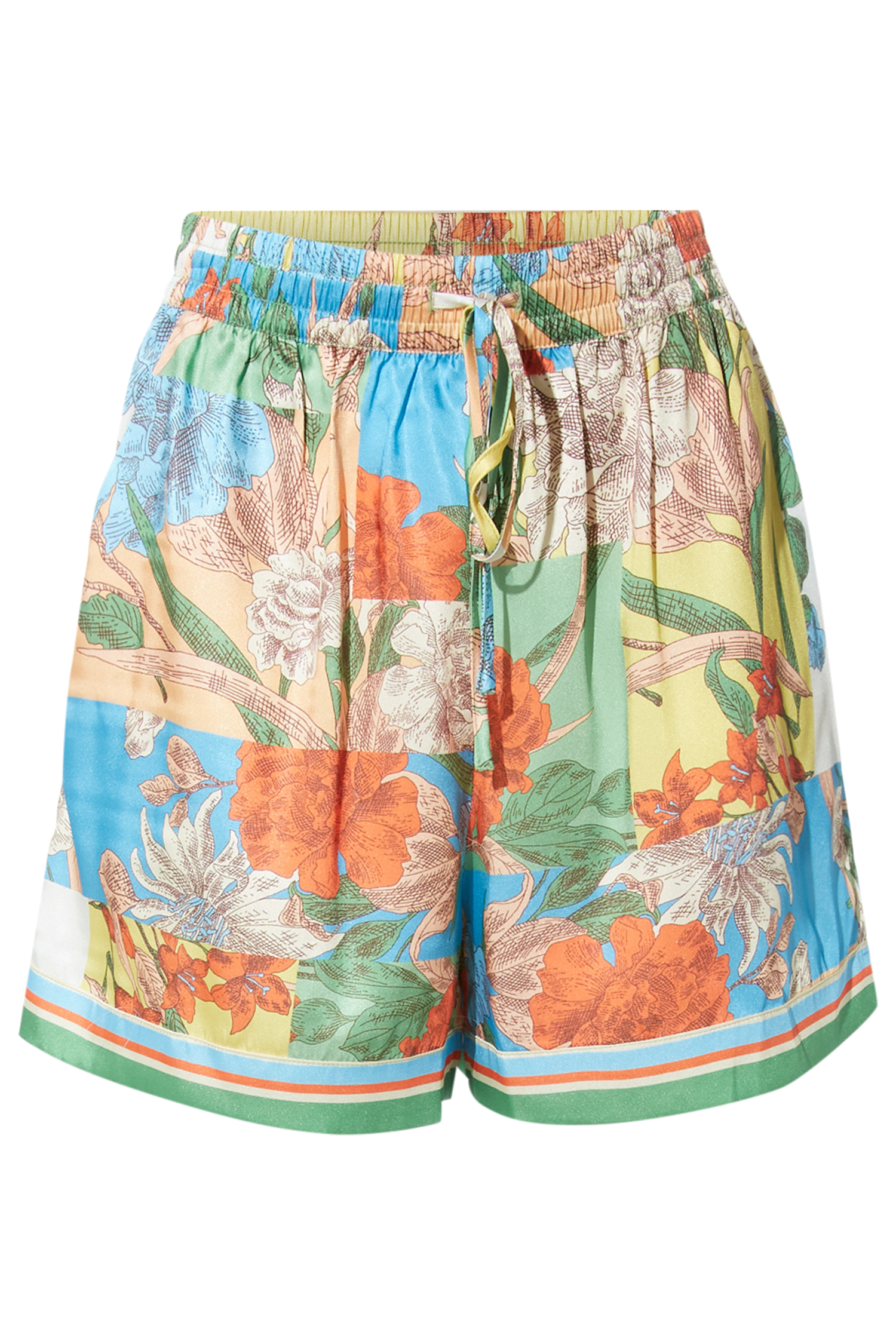 Tropical Print Shorts