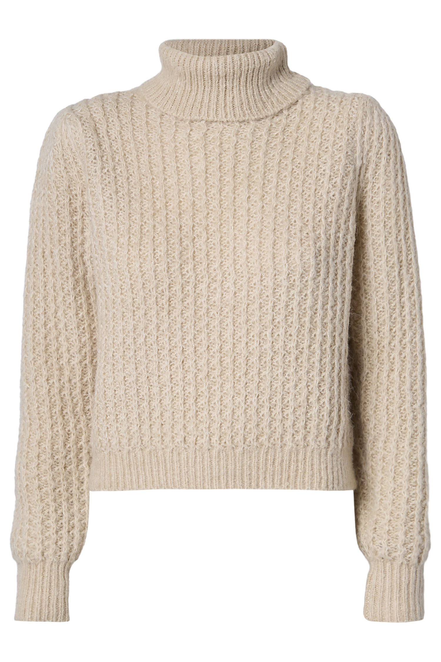 Turtleneck Knit Pullover