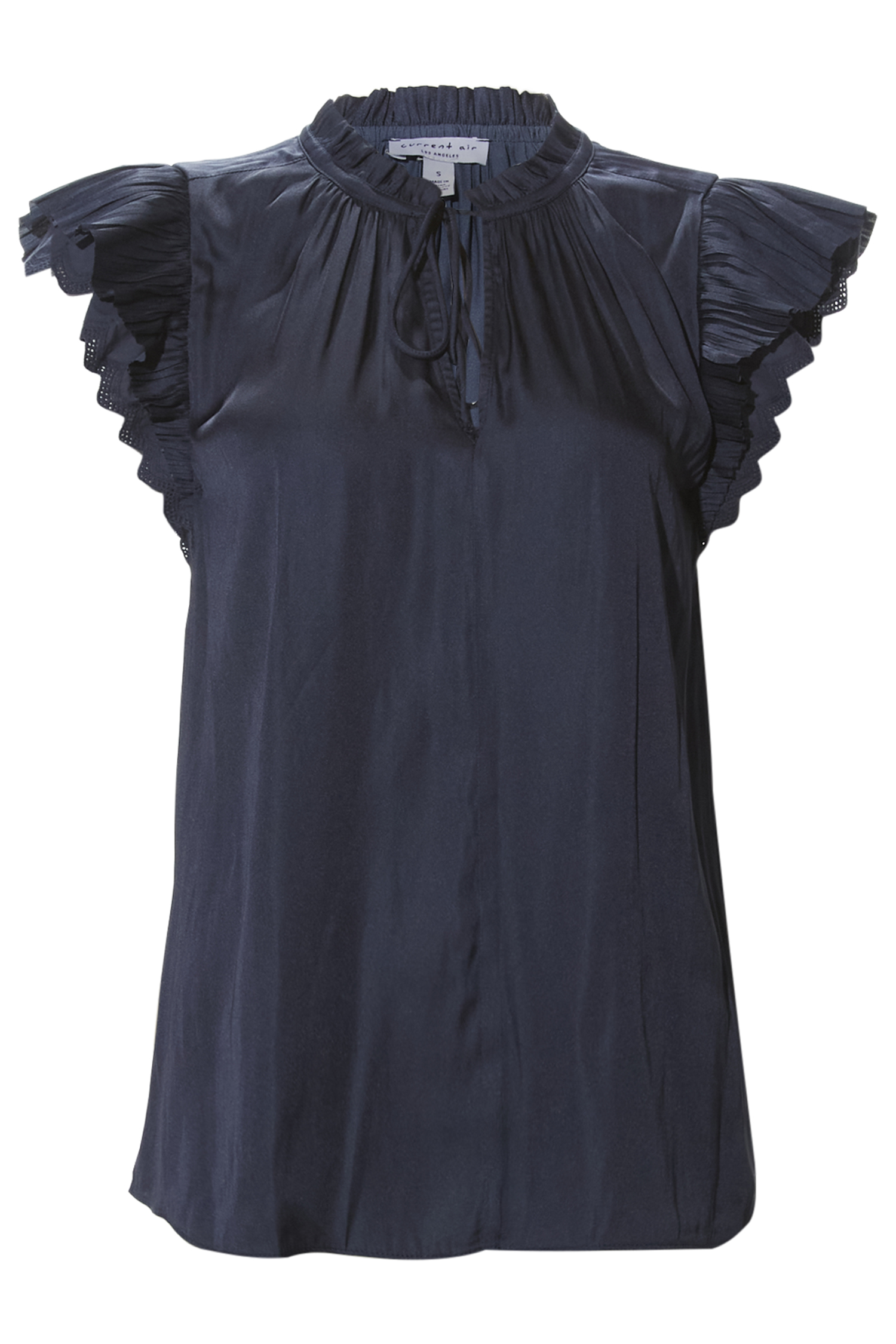 Pleated Sleeve Blouse