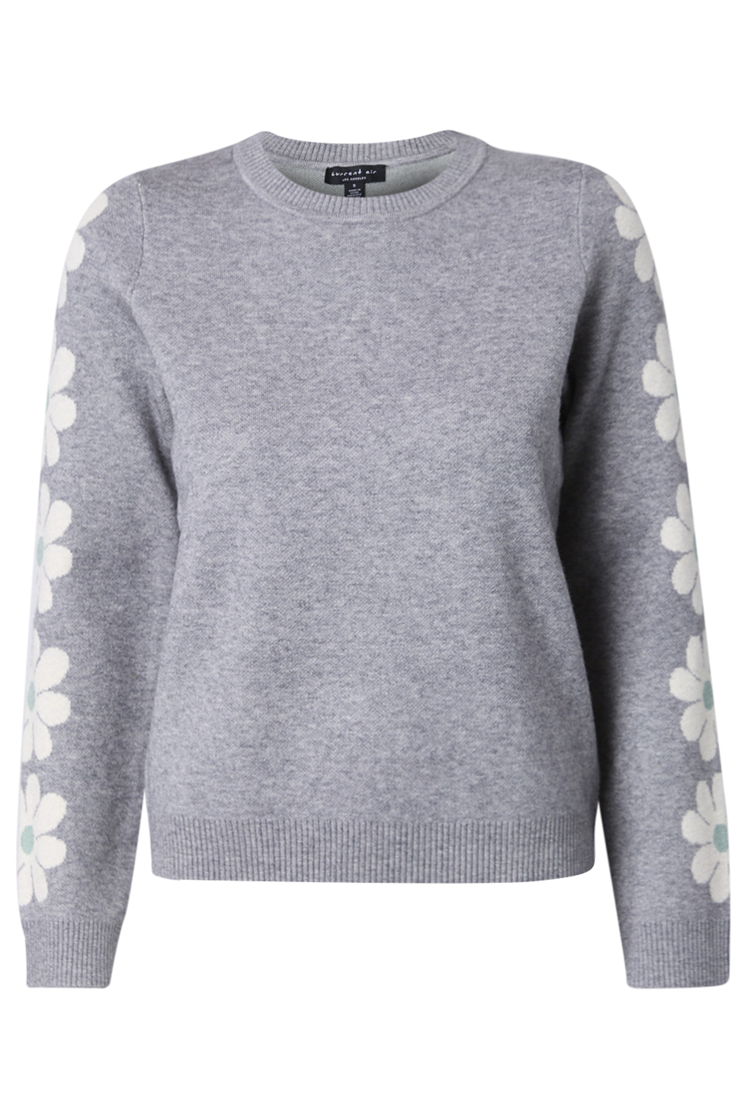 Floral Sleeve Sweater