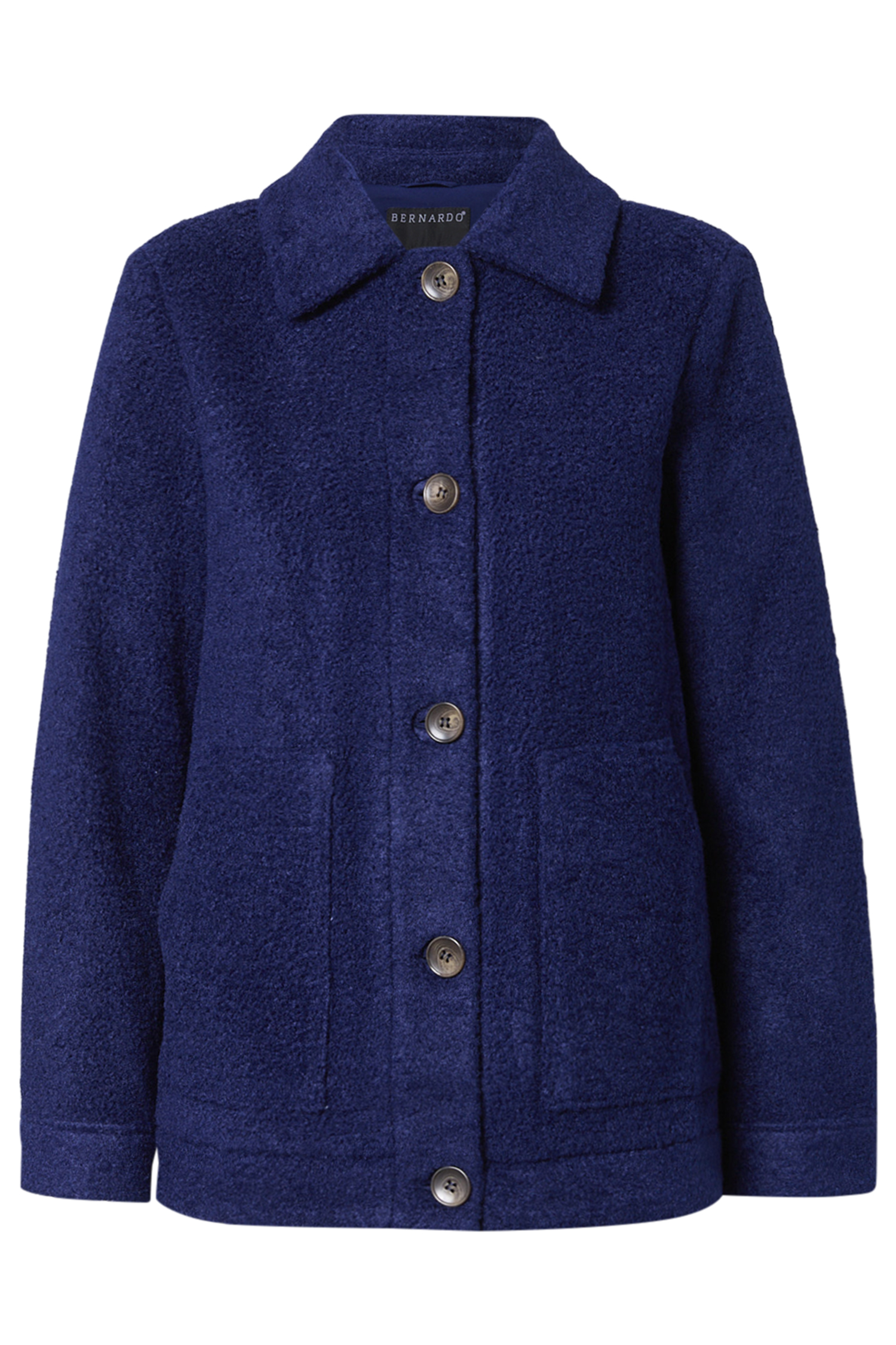 Long Sleeve Button Front Coat