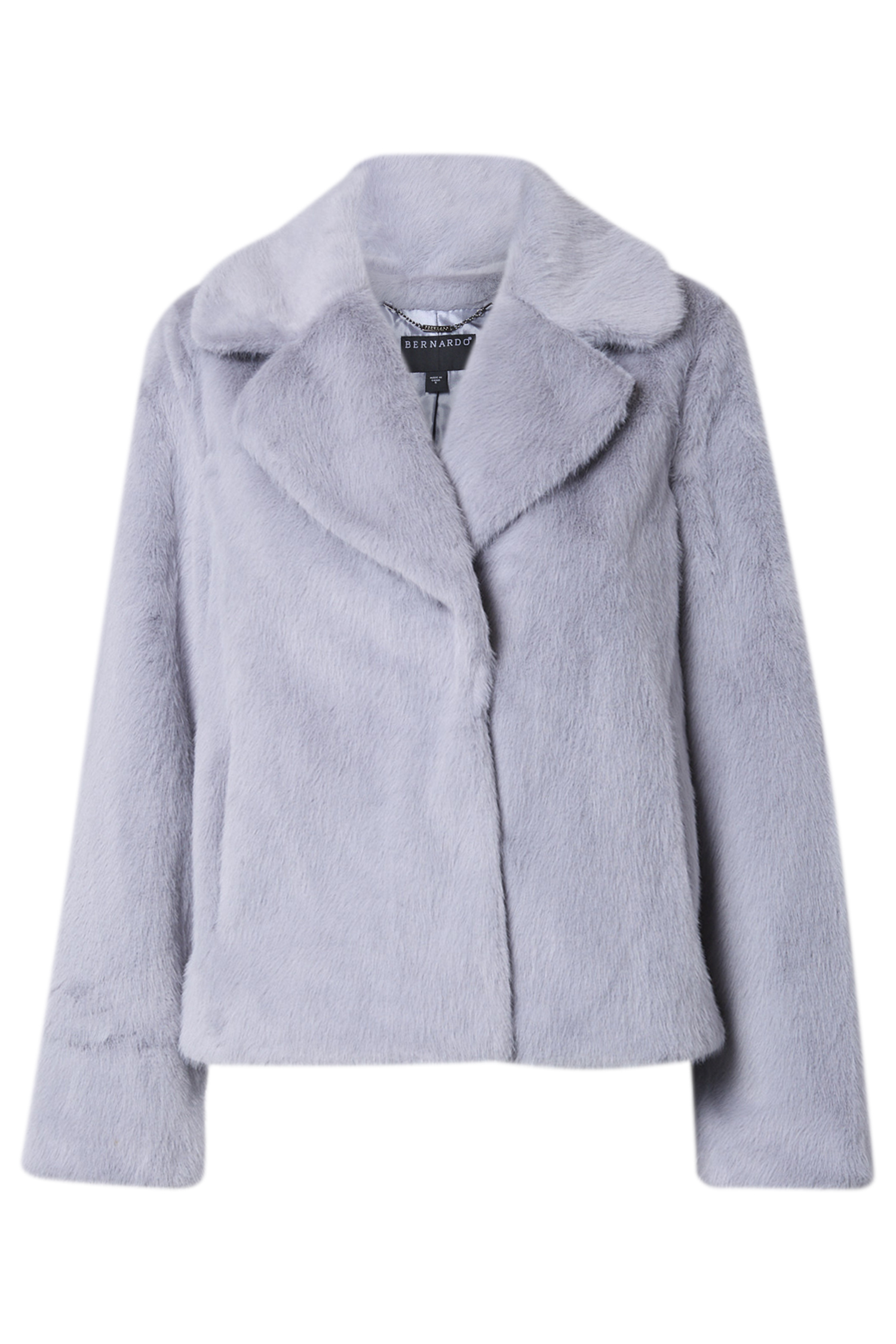 Fuzzy Collared Jacket