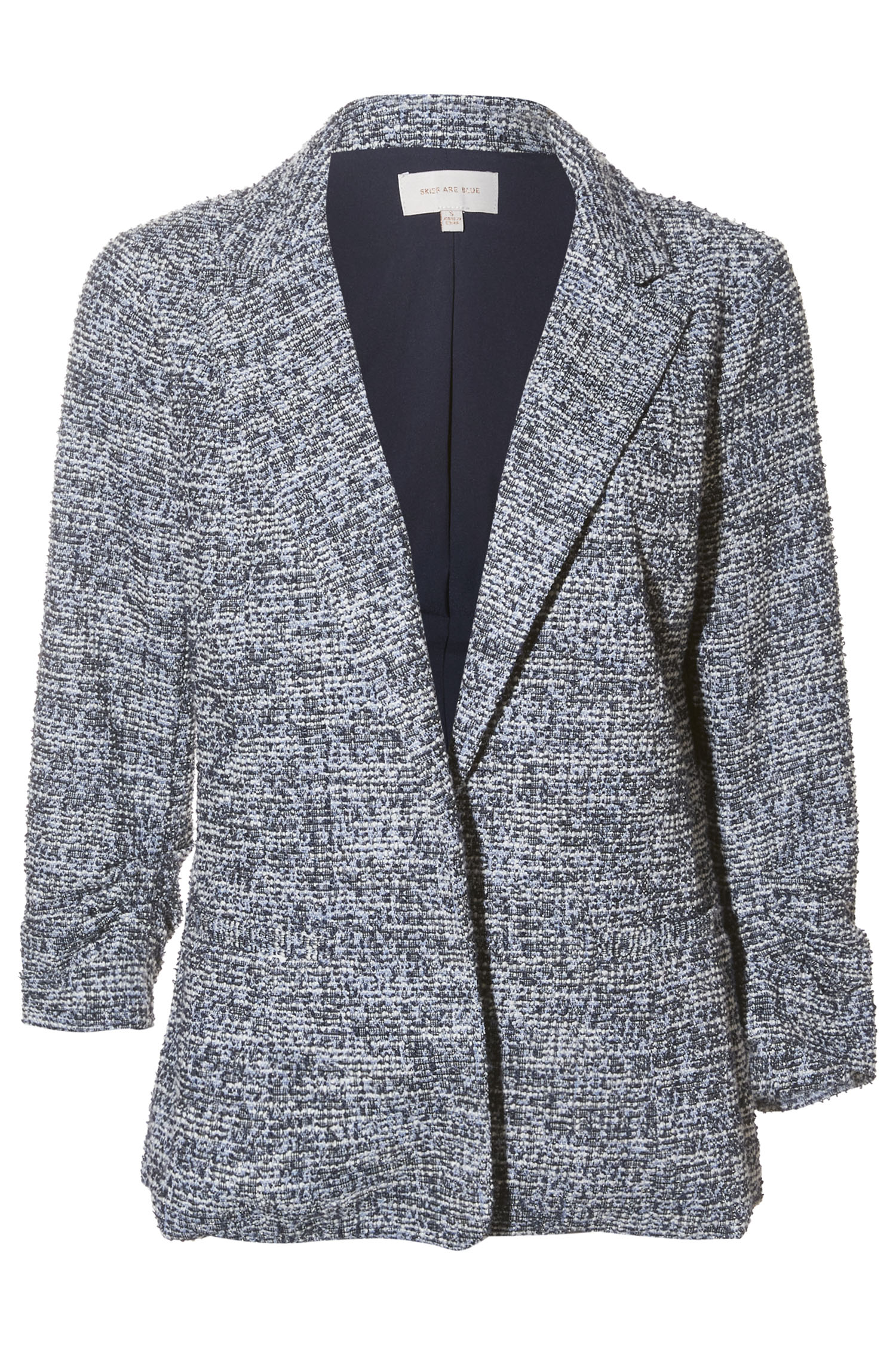 Tweed Open Blazer