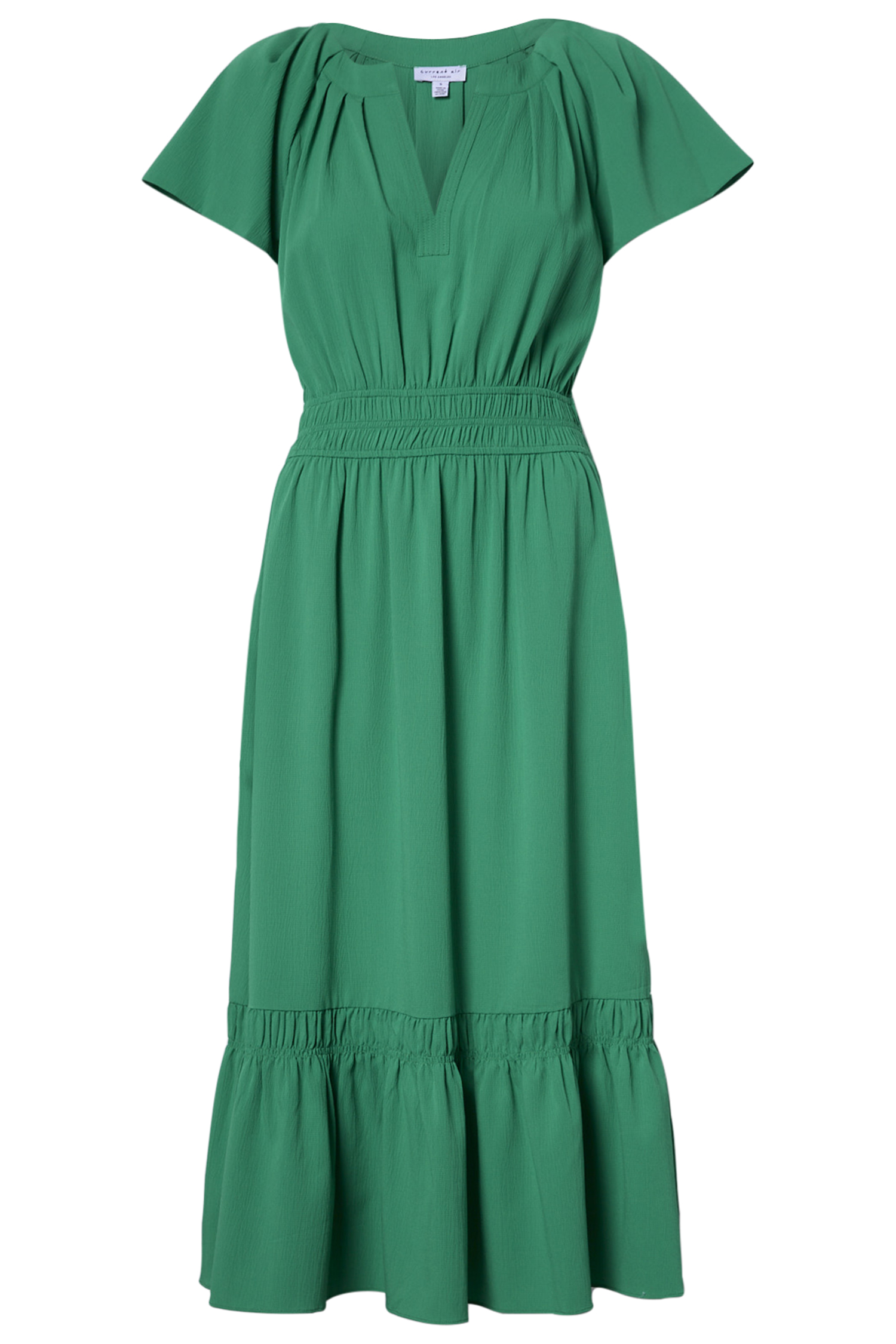 Short Sleeve Midi Dress