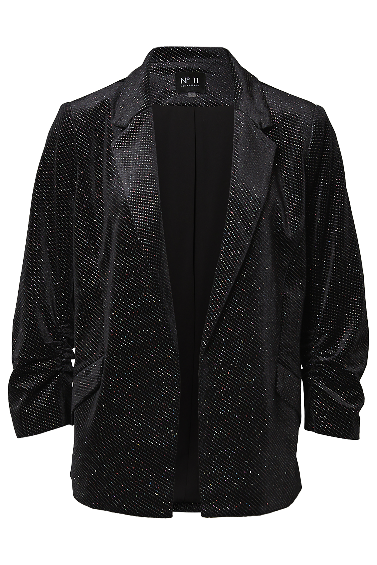 Multi Color Embellished Velvet Blazer