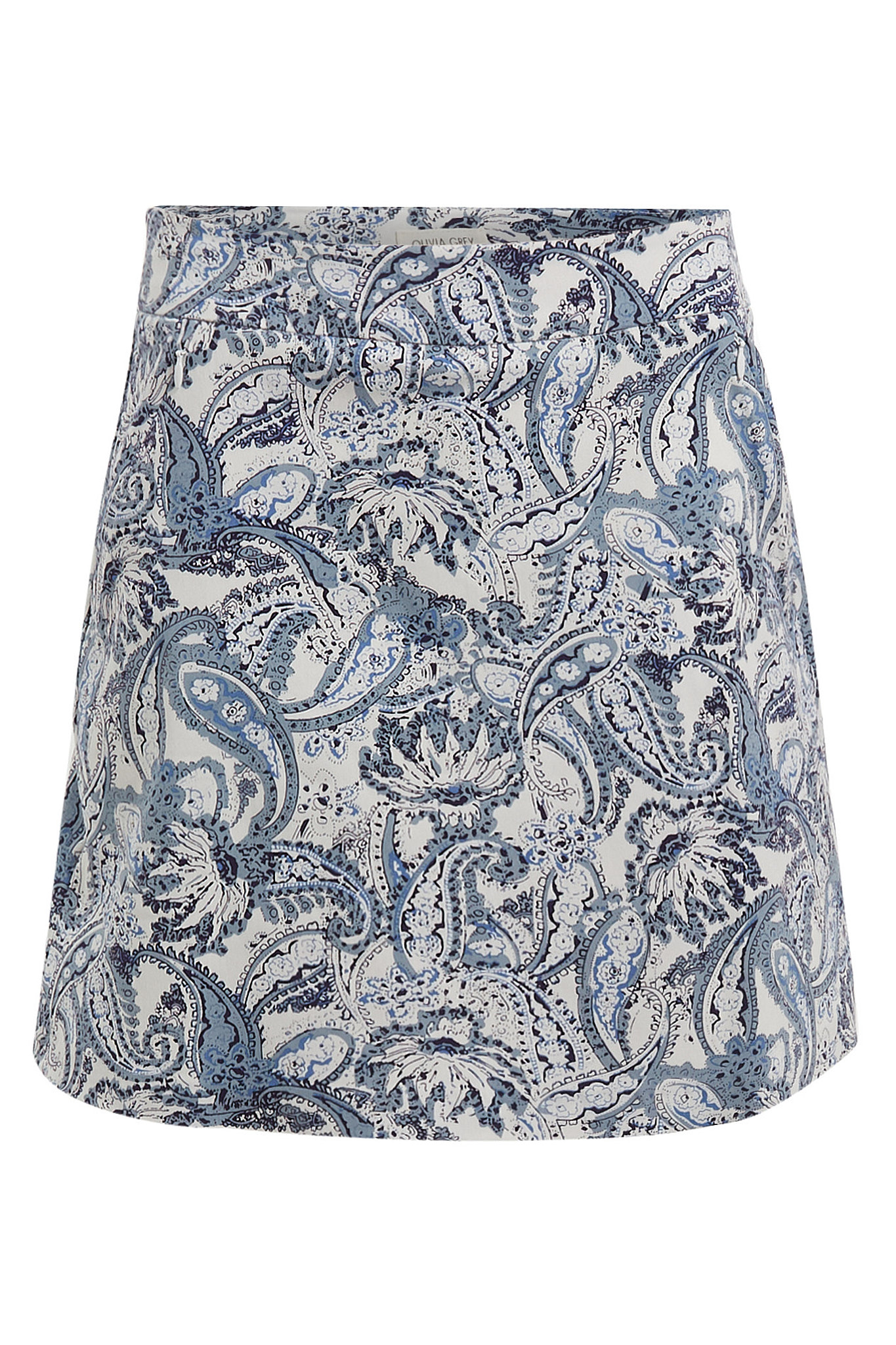Paisley Print Skort