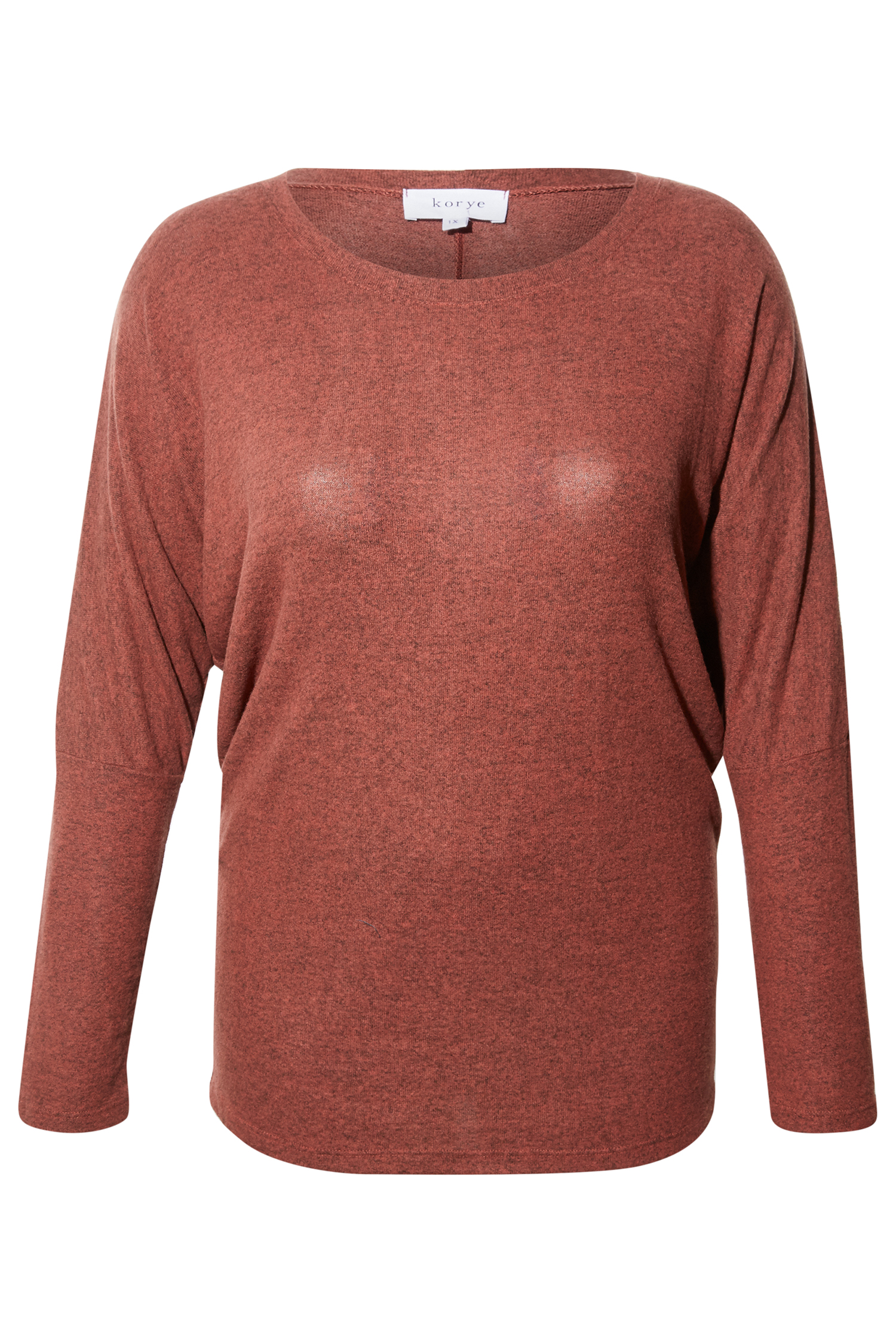 Stella Brushed Long Sleeve Dolman Top